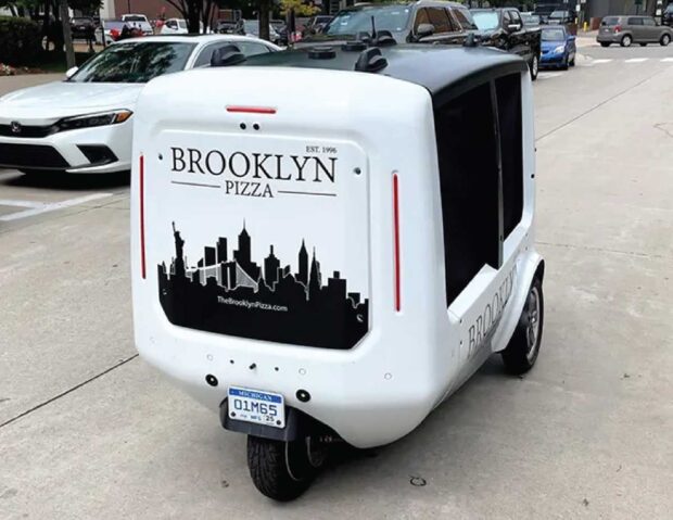 Brooklyn Pizza delivery bot